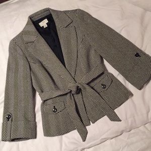 LOFT herringbone jacket